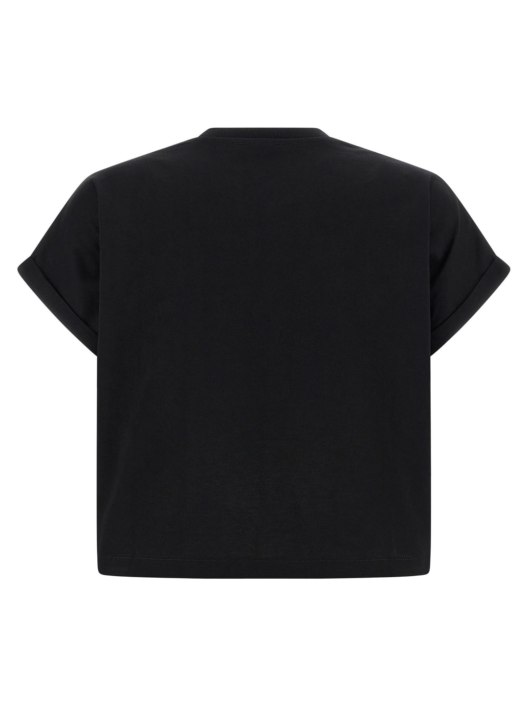 Balmain Cropped T-shirt - Black | 4718b92fc527607e208ee04c793ee8d1edbaf9fc