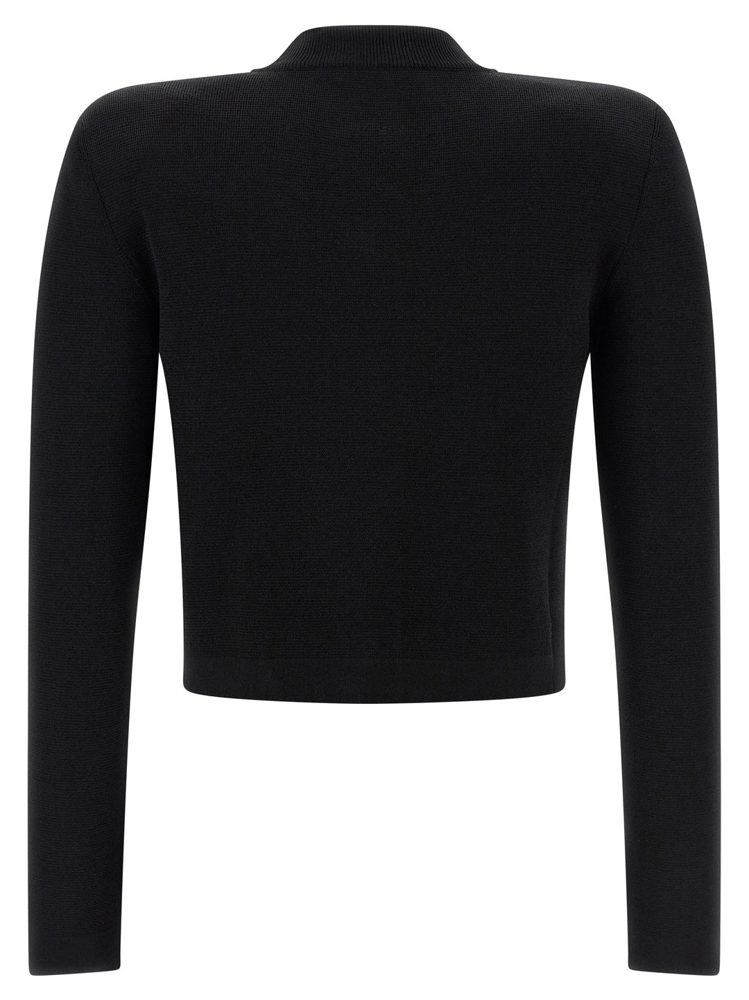 Balmain Cropped Cardigan Sweaters and Cardigans - Black | 023564d66fbd08e3b34a37fc4b66806a10633617