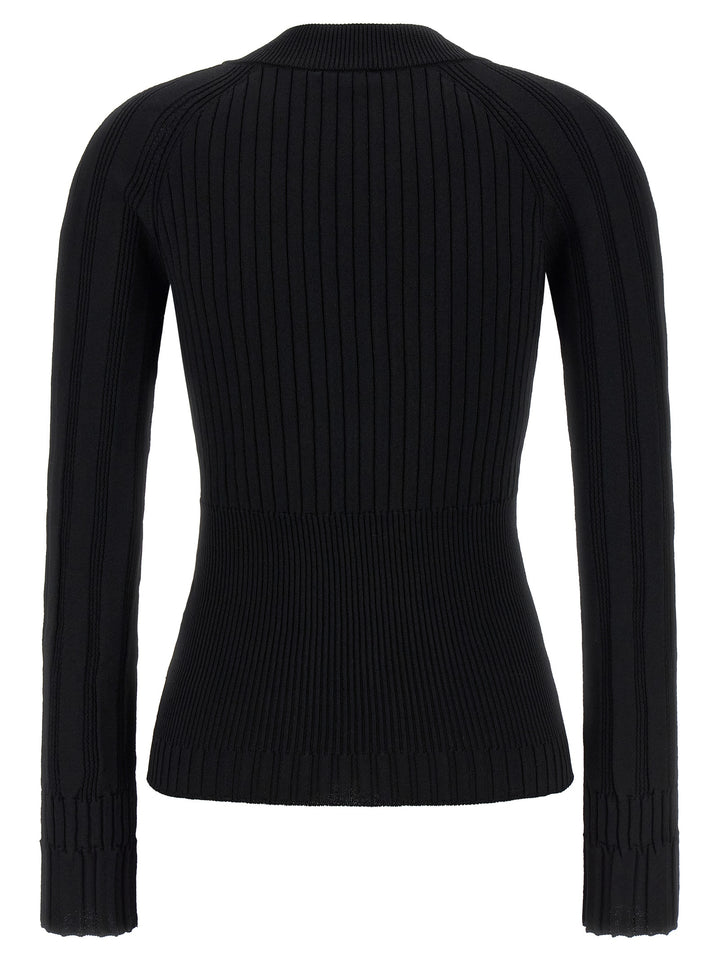 Balmain Button Cardigan Sweaters and Cardigans - Black | 9c024499e0881416ac86055ebbb60f5f2569f430