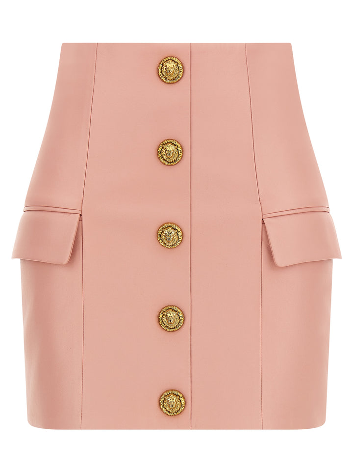Balmain Testa Di Leone Skirts - Pink | 6f286b9a9dd976e7a8382a539b636ef9d7c981be