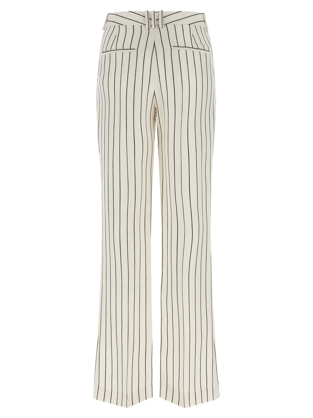Balmain Striped Pants - White | ef2346f4e41d564a9824ad21c9bc1e3a068df85d