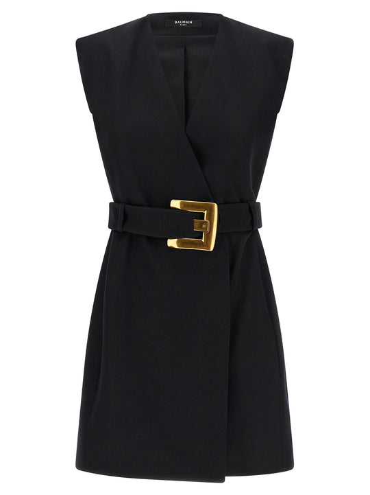 Wrap Dress Dresses Black