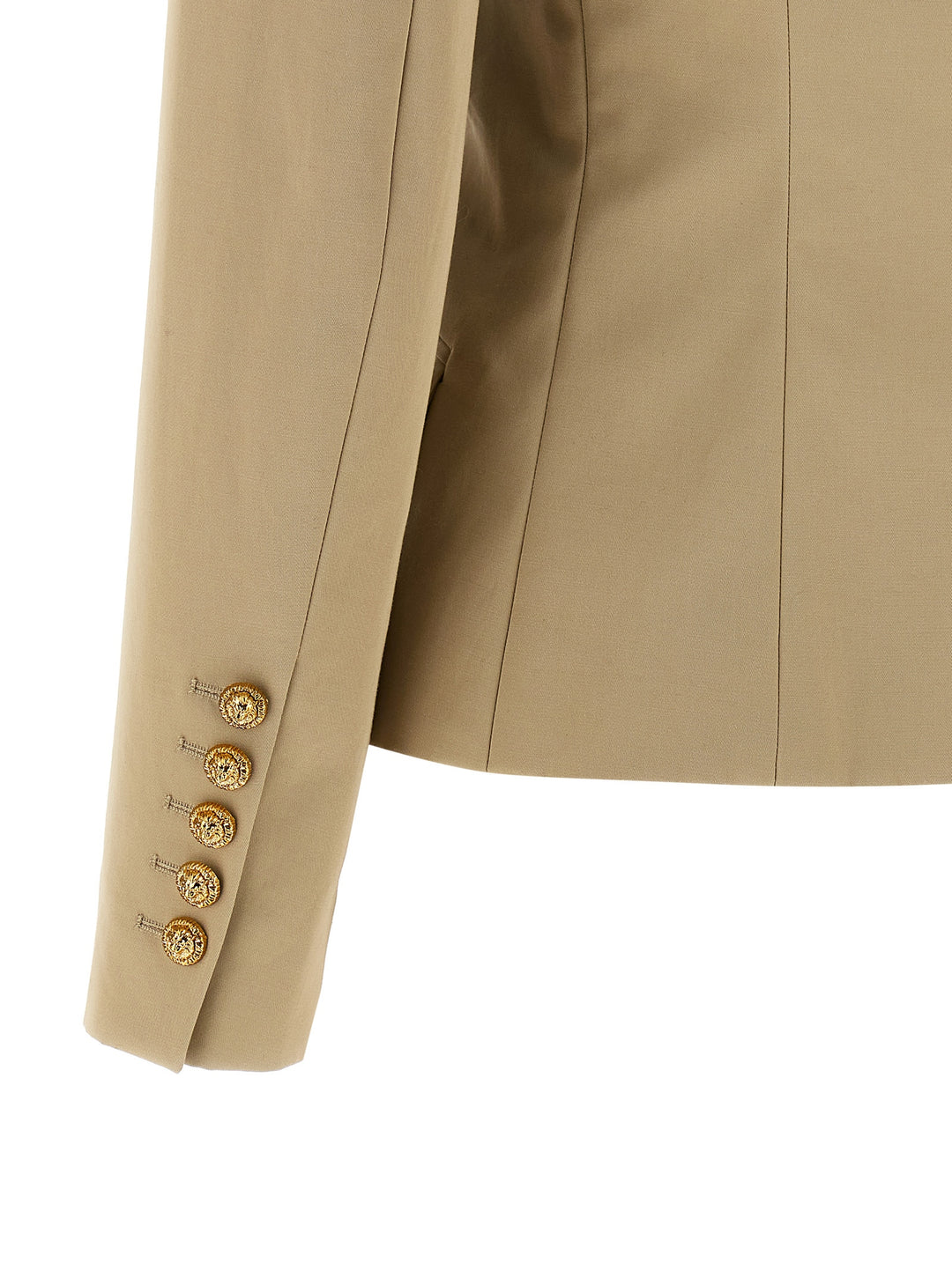 Balmain Double-Breasted Blazer BlazerS - Beige | 74e72b52c1b13384edf66252f83d10726b61d393