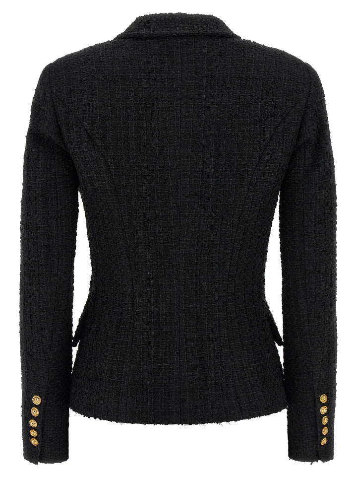 Balmain Tweed Blazer BlazerS - Black | 6404b8b4343779b3f25024cb437081494bda1586
