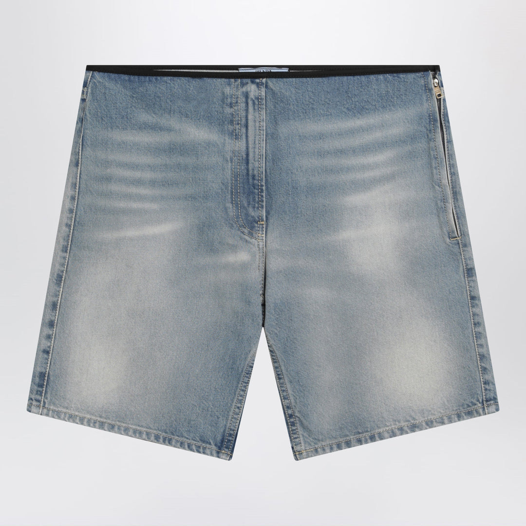 Prada Shorts - Blue | 12bf5a84e80f72968c023ced8f7638fe6ce115bd