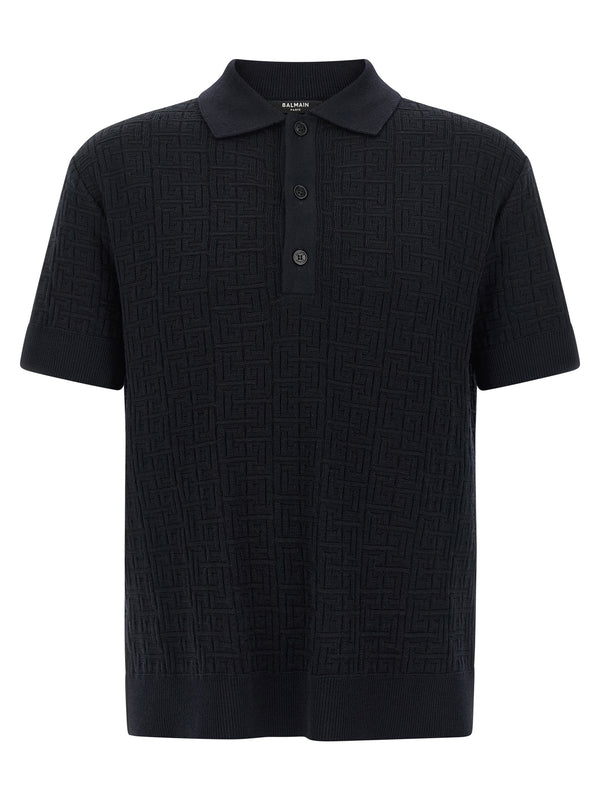 Monogram Polo Blue