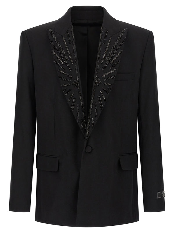 Crystal Blazer Black