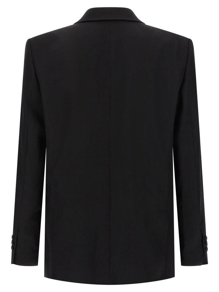 Balmain Crystal Blazer - Black | d03db575887631901645beeb1a04ff1252e95fbf