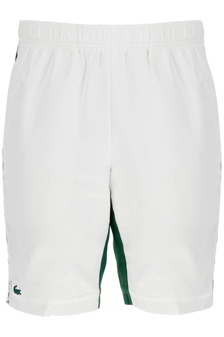 With Logo On The Bermuda Shorts