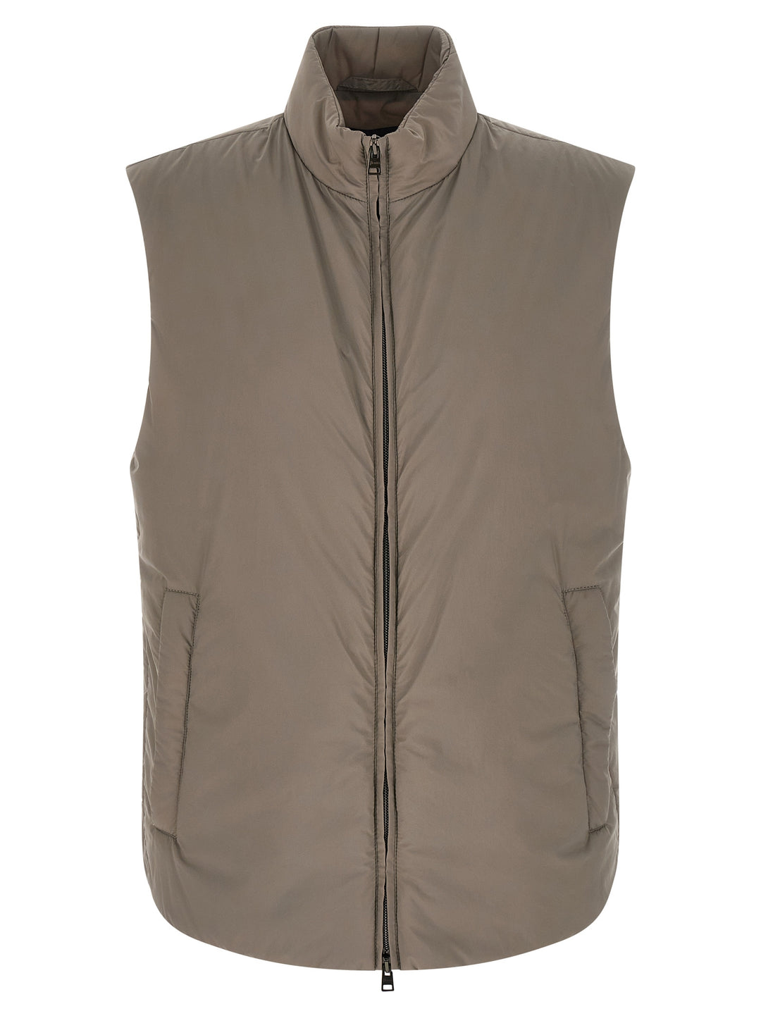 Herno Ecoage Gilet - Gray | bb5d24ec4abd2a806a0a047f432d7919de34f239