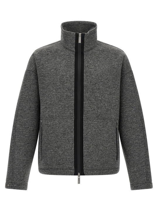 Pannolenci Jacket Puffer Jackets Gray