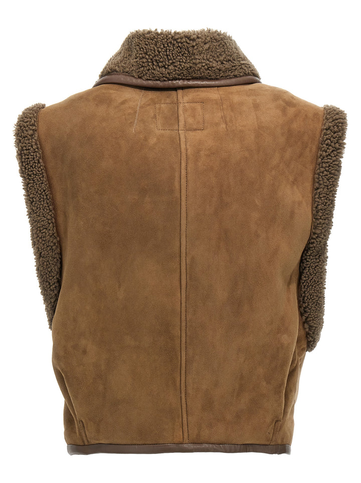 Alime Gilet Brown