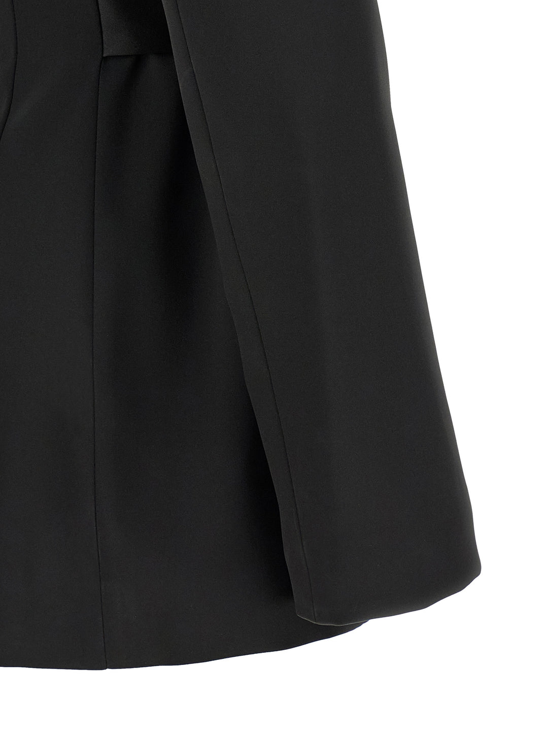 Elisabetta Franchi Stretch Satin Blazer BlazerS - Black | 44ecd53eafe6d583aaf6badc859b476f8a6922f5