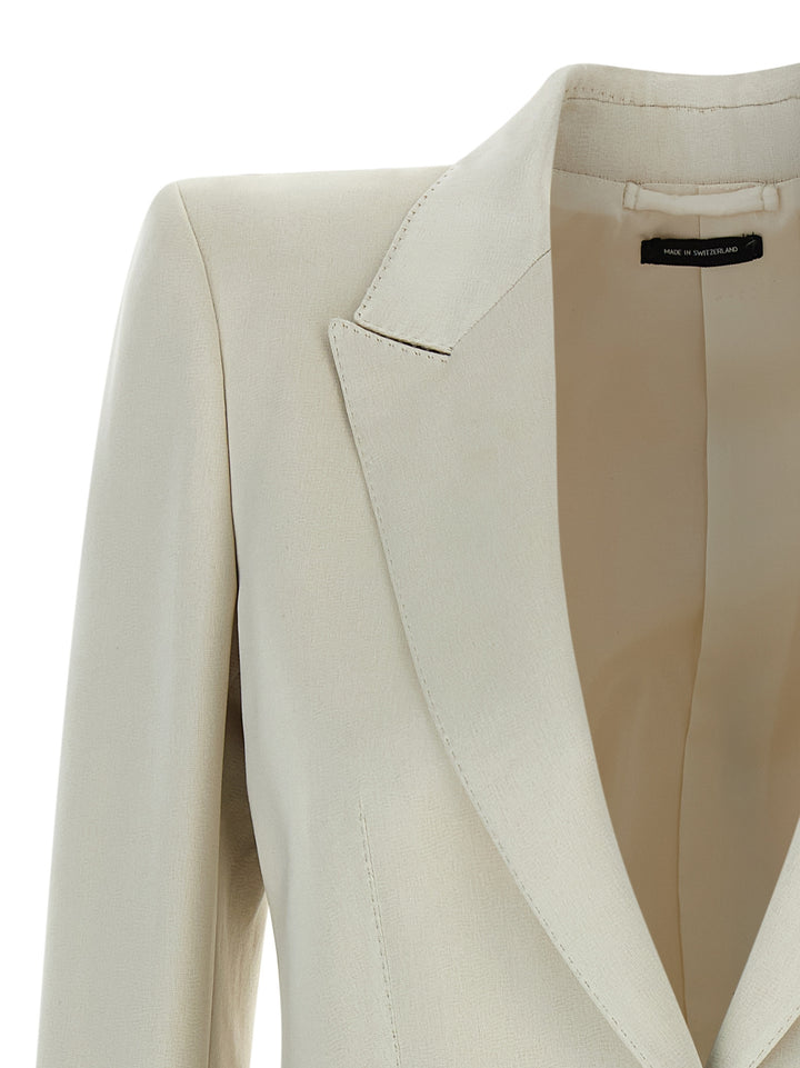 Tom Ford Duchesse Single-Breasted Blazer BlazerS - Beige | e84a9931be05174181b755ae11f3a5fe80077094