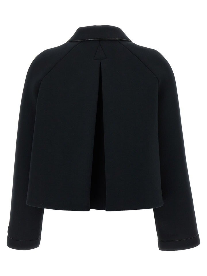 Marni Jersey Jacket Puffer Jackets - Black | 6e2fe041965a526e7cbe3cb87b29947572c2047f