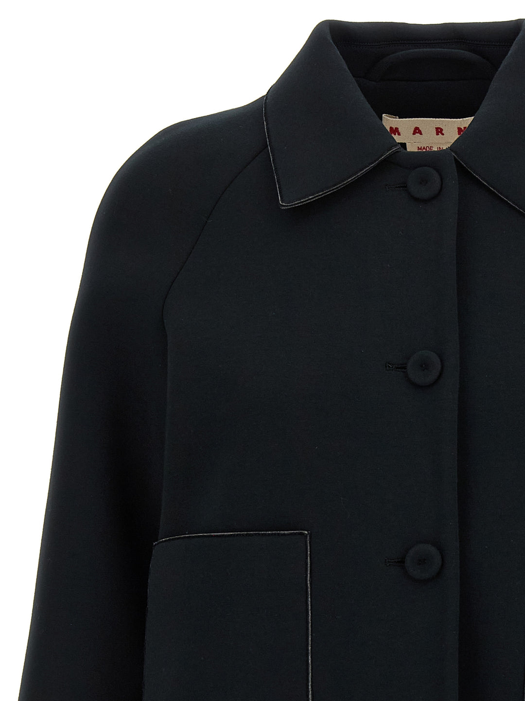 Marni Jersey Jacket Puffer Jackets - Black | 4a9f1da15173054a3bf7b03108e98a8b1778a88d