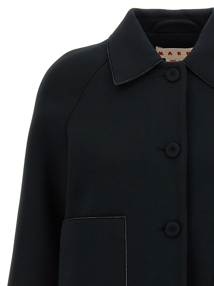 Marni Jersey Jacket Puffer Jackets - Black | 4a9f1da15173054a3bf7b03108e98a8b1778a88d