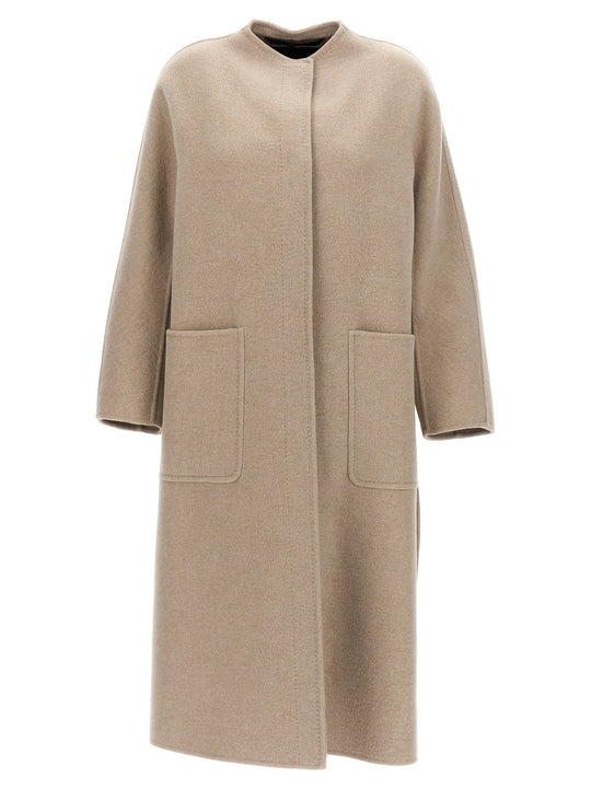 Gioiosa Coats And Trench Coats Beige