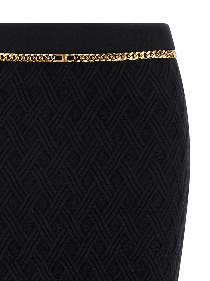 Elisabetta Franchi Diamond Skirt Skirts - Black | 4b6e210b81326f14d443b6fb7f47ae5b23a6e44d