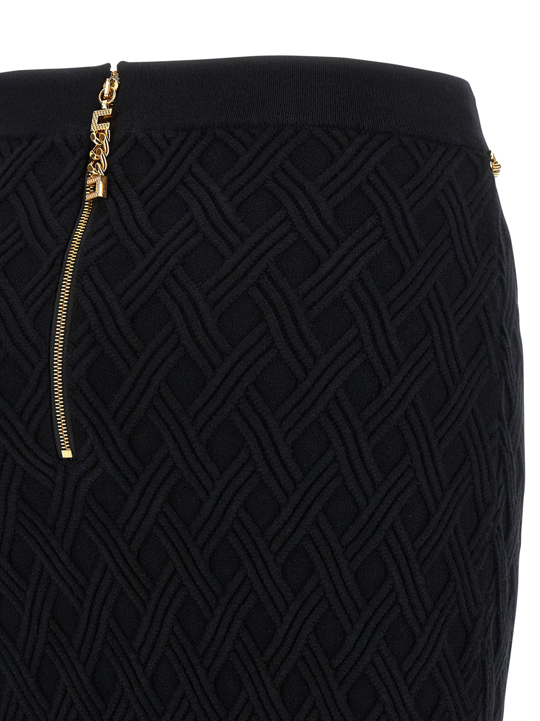 Elisabetta Franchi Diamond Skirt Skirts - Black | 0a72c621584842cbf048c137647278559eea138c