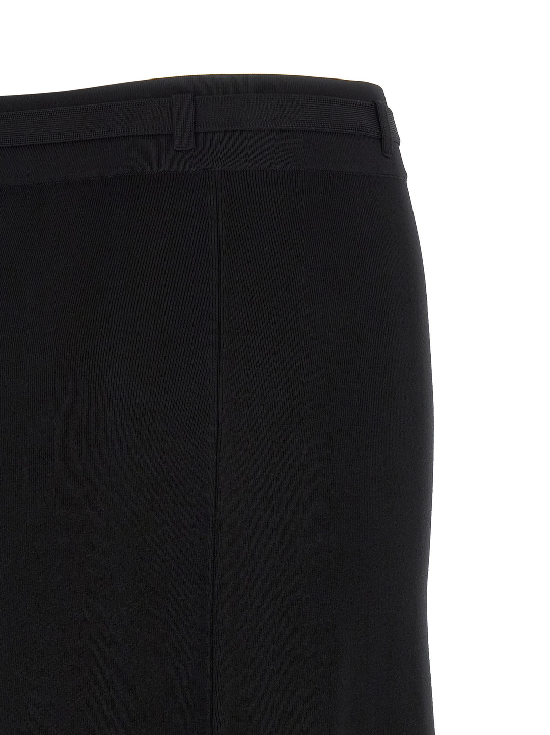 Elisabetta Franchi Side Band Skirt Skirts - Black | baed1197a6be4473275634223347dd10367ae53d