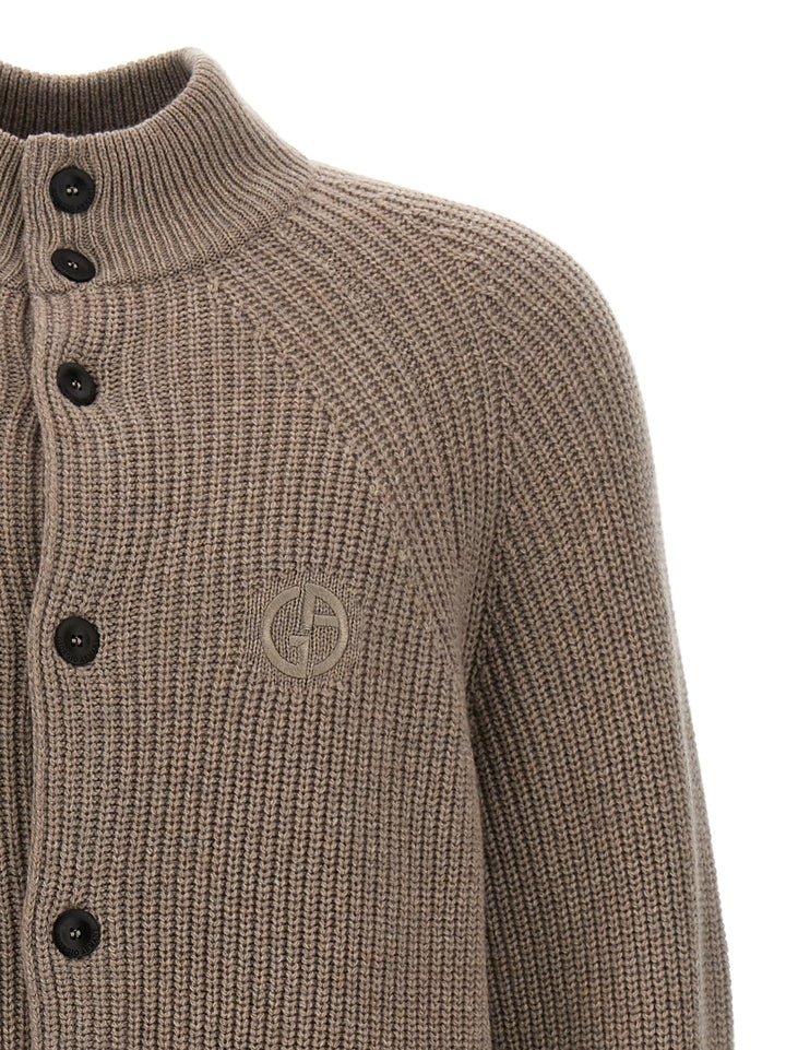 Baseball Sweater, Cardigans Beige