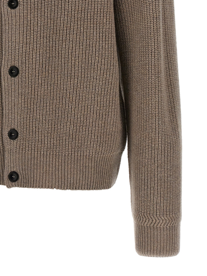 Baseball Sweater, Cardigans Beige