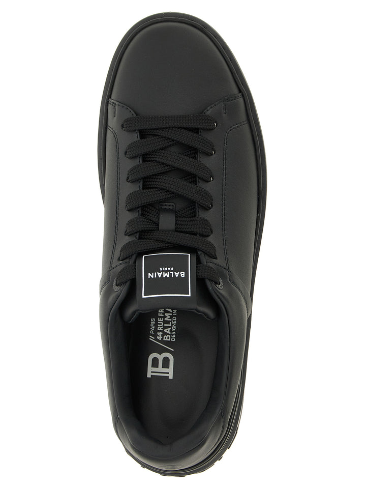 Balmain B-Court Sneakers - Black | 8428bf3a188fcb010df0eb1d4f07eec59063430a