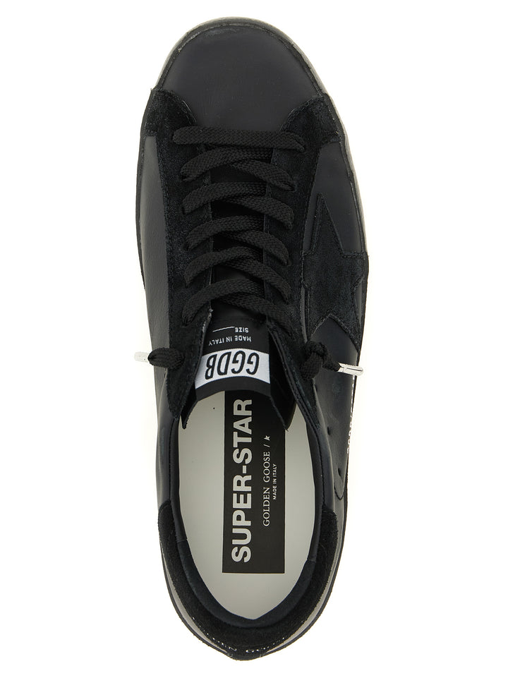 Golden Goose Super-Star Sneakers - Black | ea6674f8ea98c2b4e1a8880a0924d124670b3290