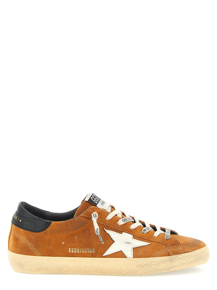 Golden Goose Super-Star Sneakers - Orange | d863b808d03c43fd30f281b43c3959db1ed123a7