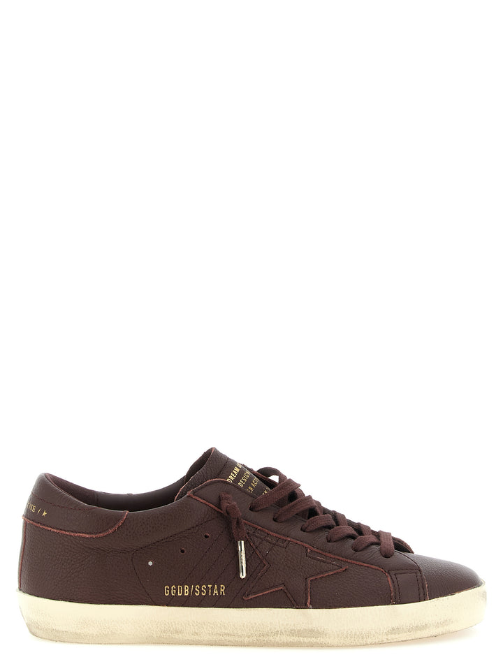 Golden Goose Super-Star Sneakers - Bordeaux | 7f5678b272f704eb5fa21fbb30637547c52e5923