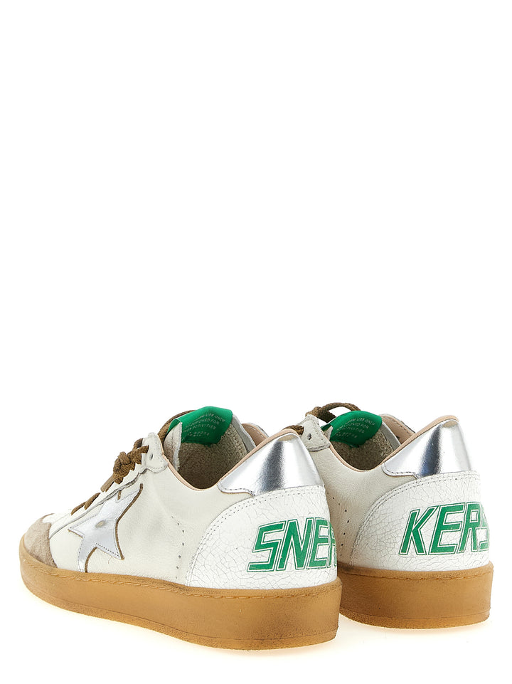 Golden Goose Ball Star Sneakers - Silver | bd8dc0057f60ca872125d9cb0fa94c275c9c3851