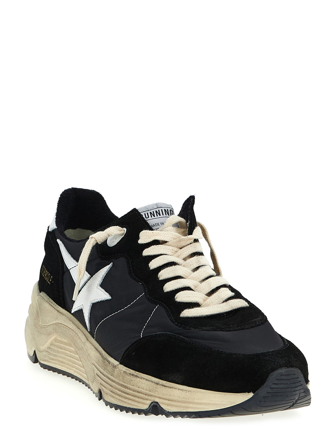 Golden Goose Running Sole Sneakers - White/Black | 16bec15ad68e336a17ee22a0d1d5837970156190