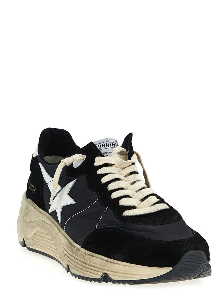 Golden Goose Running Sole Sneakers - White/Black | 16bec15ad68e336a17ee22a0d1d5837970156190