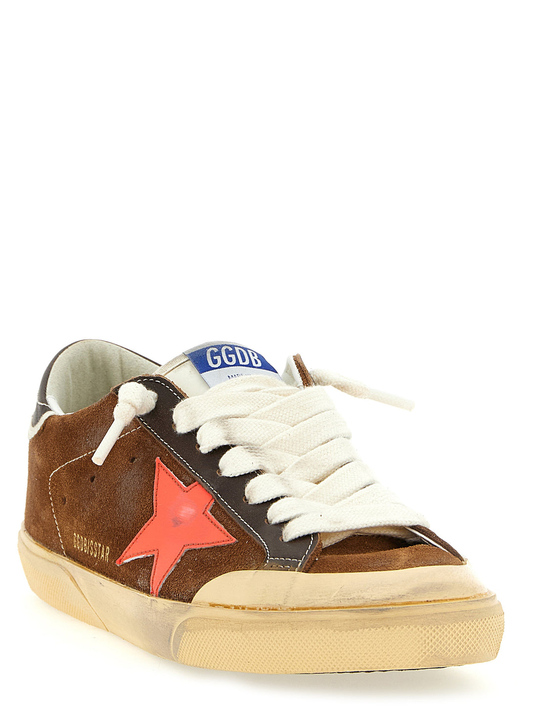 Golden Goose Super Star Sneakers - Brown | 66728280438166c00f209d8181138c0e44ff61a6