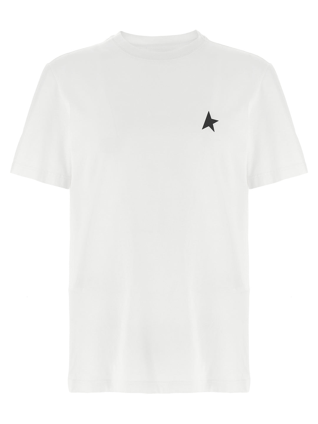 Golden Goose Small Star T-shirt - White/Black | 97dfe994cb99060eba86cc5b2f129f0d8a672643