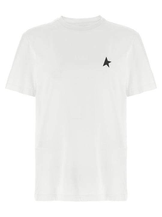 Small Star T-Shirt White/Black