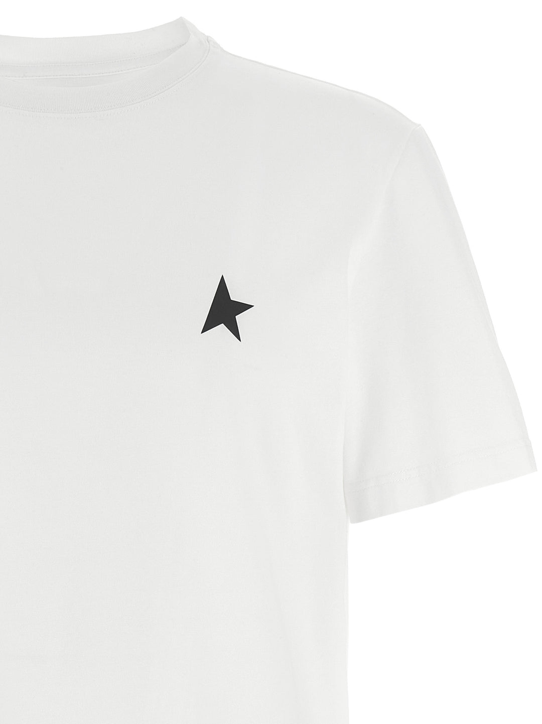 Golden Goose Small Star T-shirt - White/Black | 9ae150508b7e7d38bd2403e39804e07c53703912