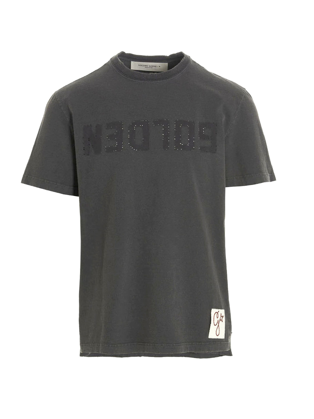Golden Goose Logo T-shirt - Gray | b4b630c075e3fe864ec7b4961b3e0aa57bd3686c