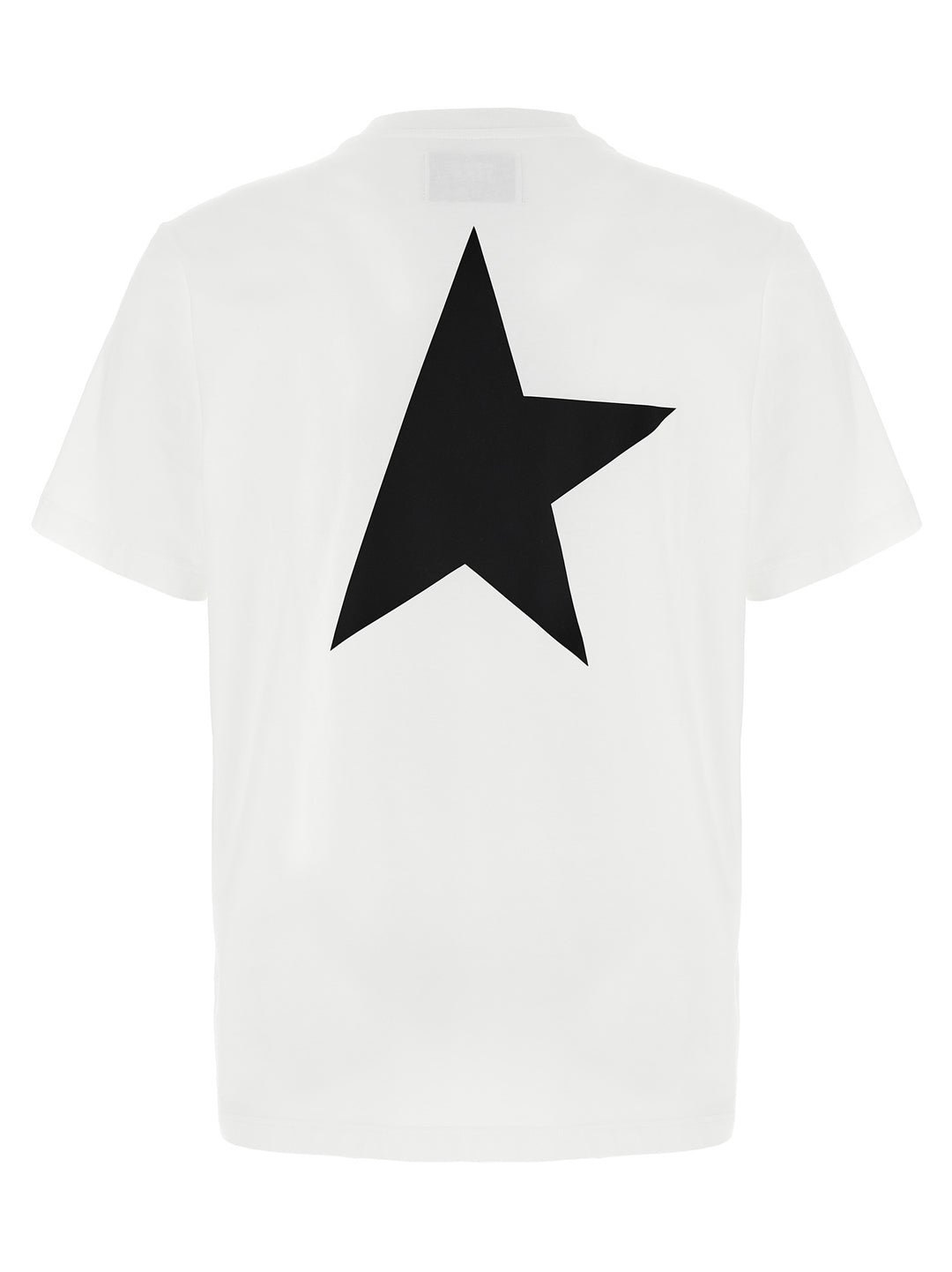 Golden Goose Logo T-shirt - White/Black | 9b738fcd78a3d48f18b85da5cb5572fd291a429f