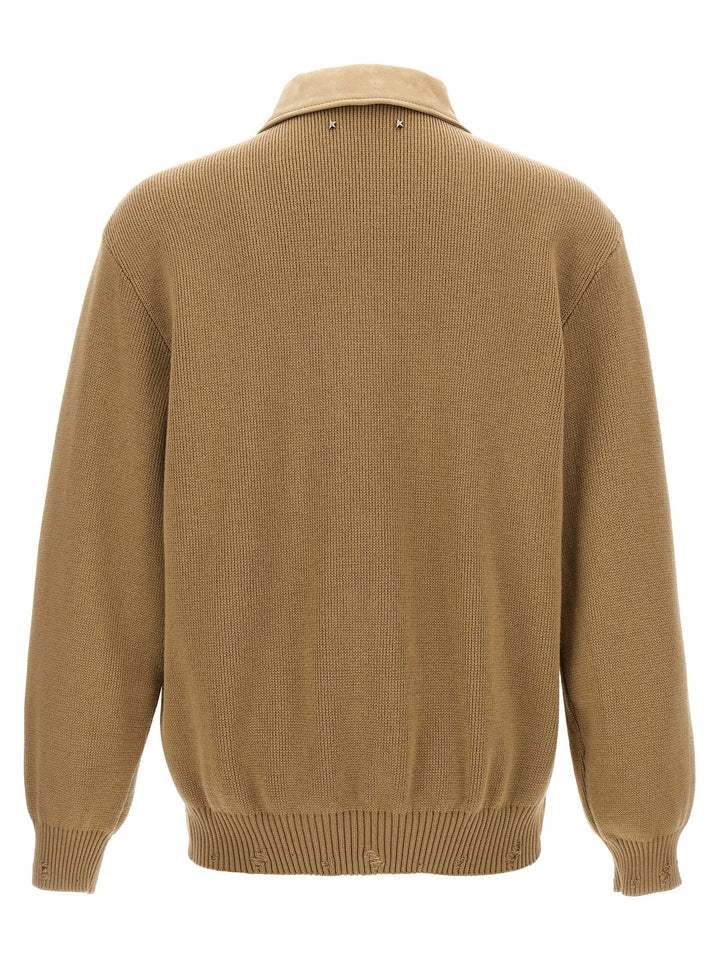 Golden Goose Neil Puffer Jackets - Beige | 333b9bca43df2477f7bcad5039b9fda04a30e1f5