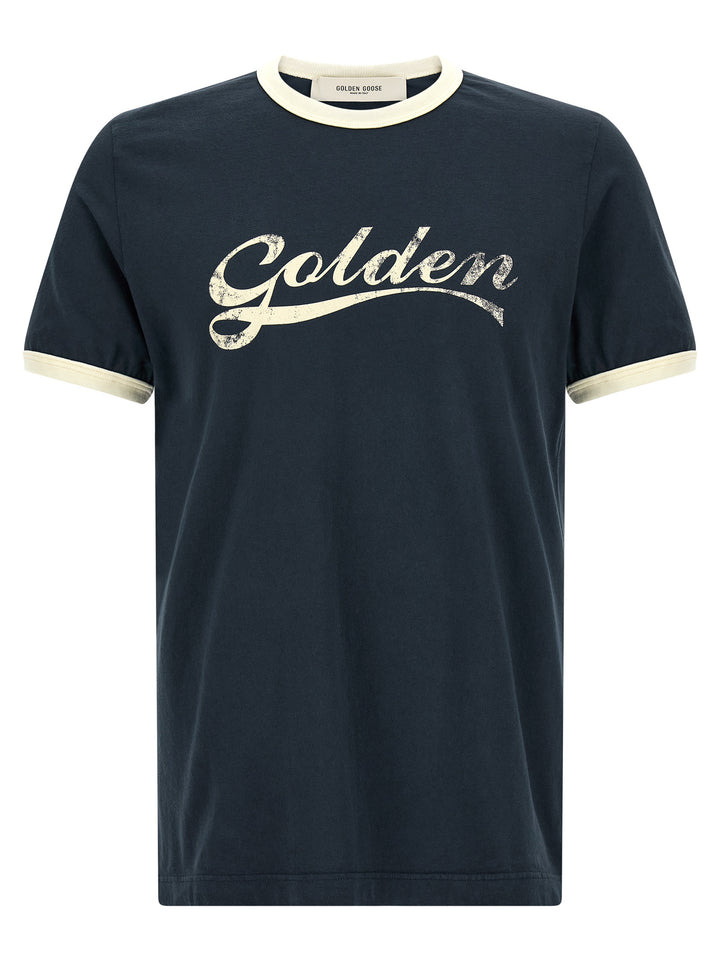 Golden Goose Rollo T-shirt - Blue | 746a07d88bcf4941afb2ab5eded2bcee05013032