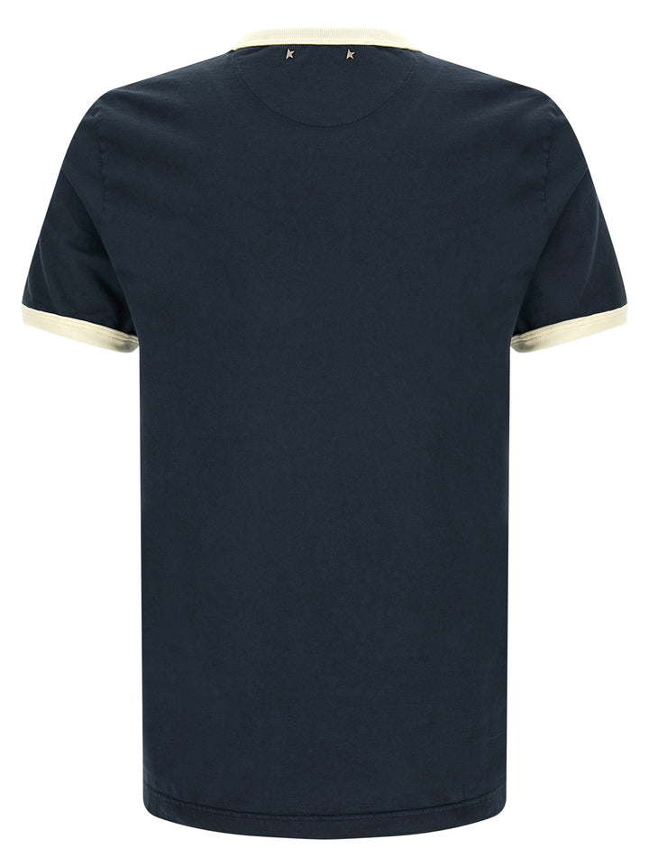 Golden Goose Rollo T-shirt - Blue | e8f2d97594f6d5caa67a5608c788d30c8910bf73