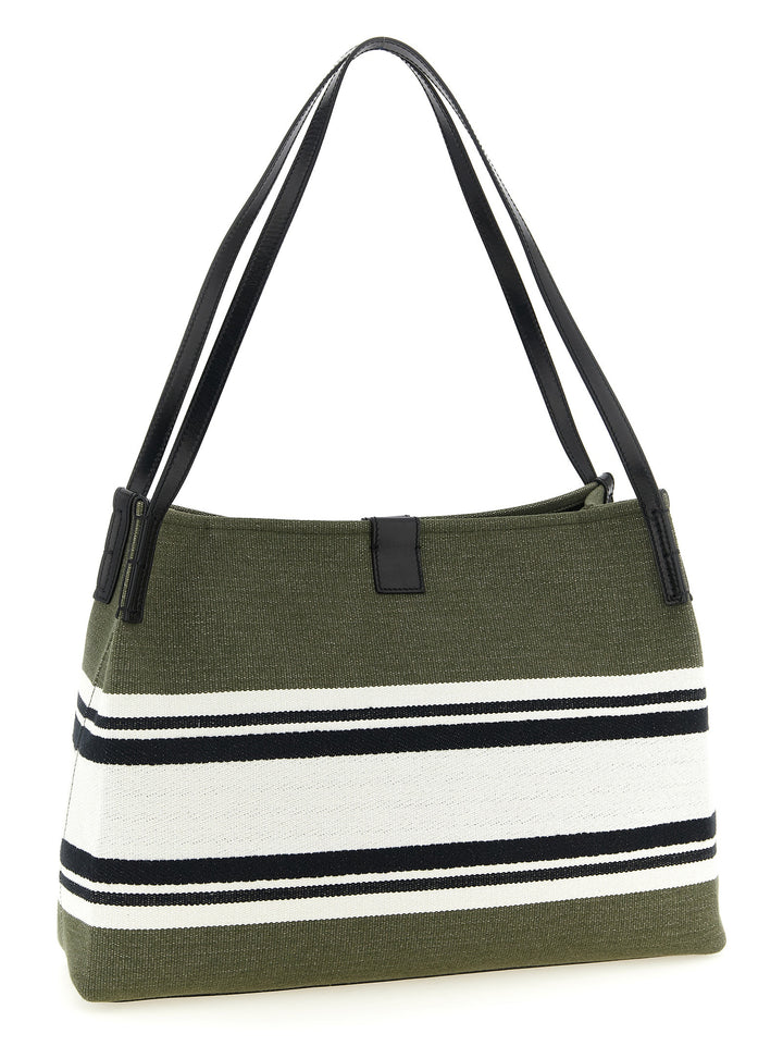 Balmain Release Tote Bag - Green | d5778b9f0417a2abfbf403c44f693a06969b4360