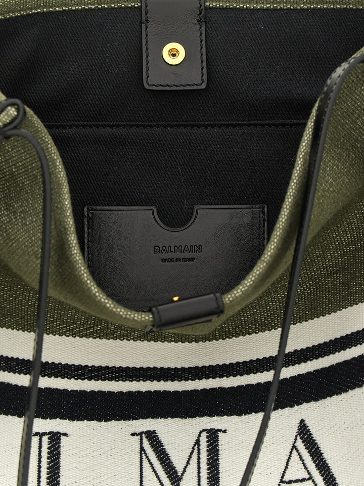 Balmain Release Tote Bag - Green | 162eebf221e1757b98d688ee6129732a84defe70