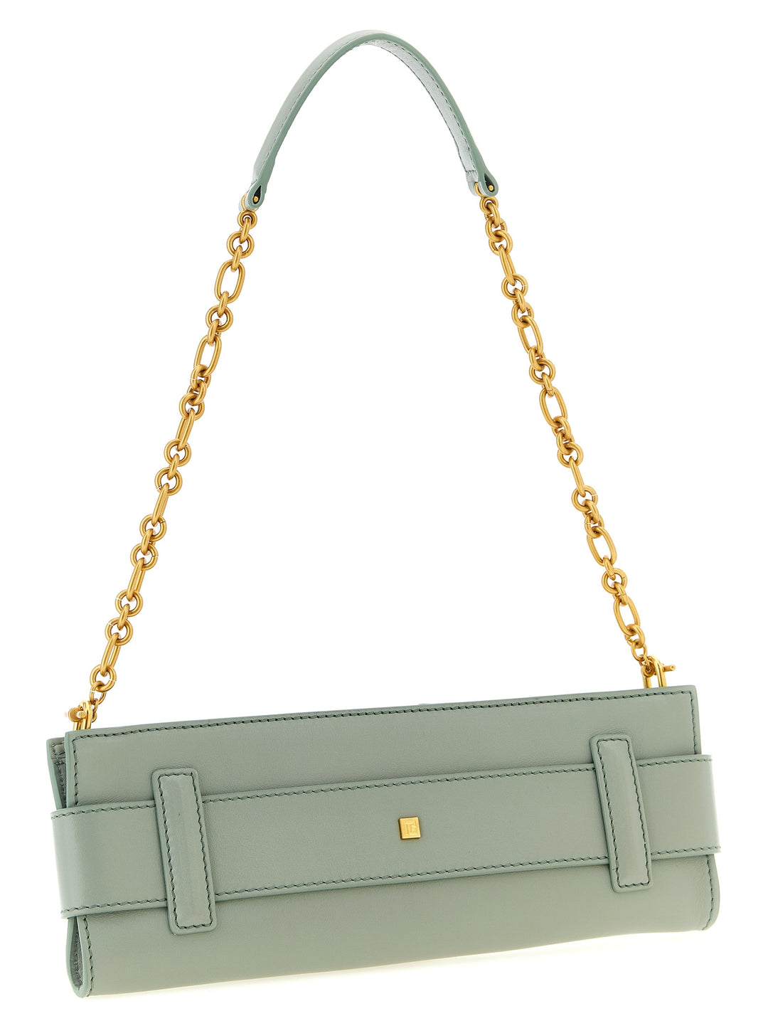 Balmain Anthem Clutch - Green | 42c77cab221dd07f82add7f32876e25af3249638