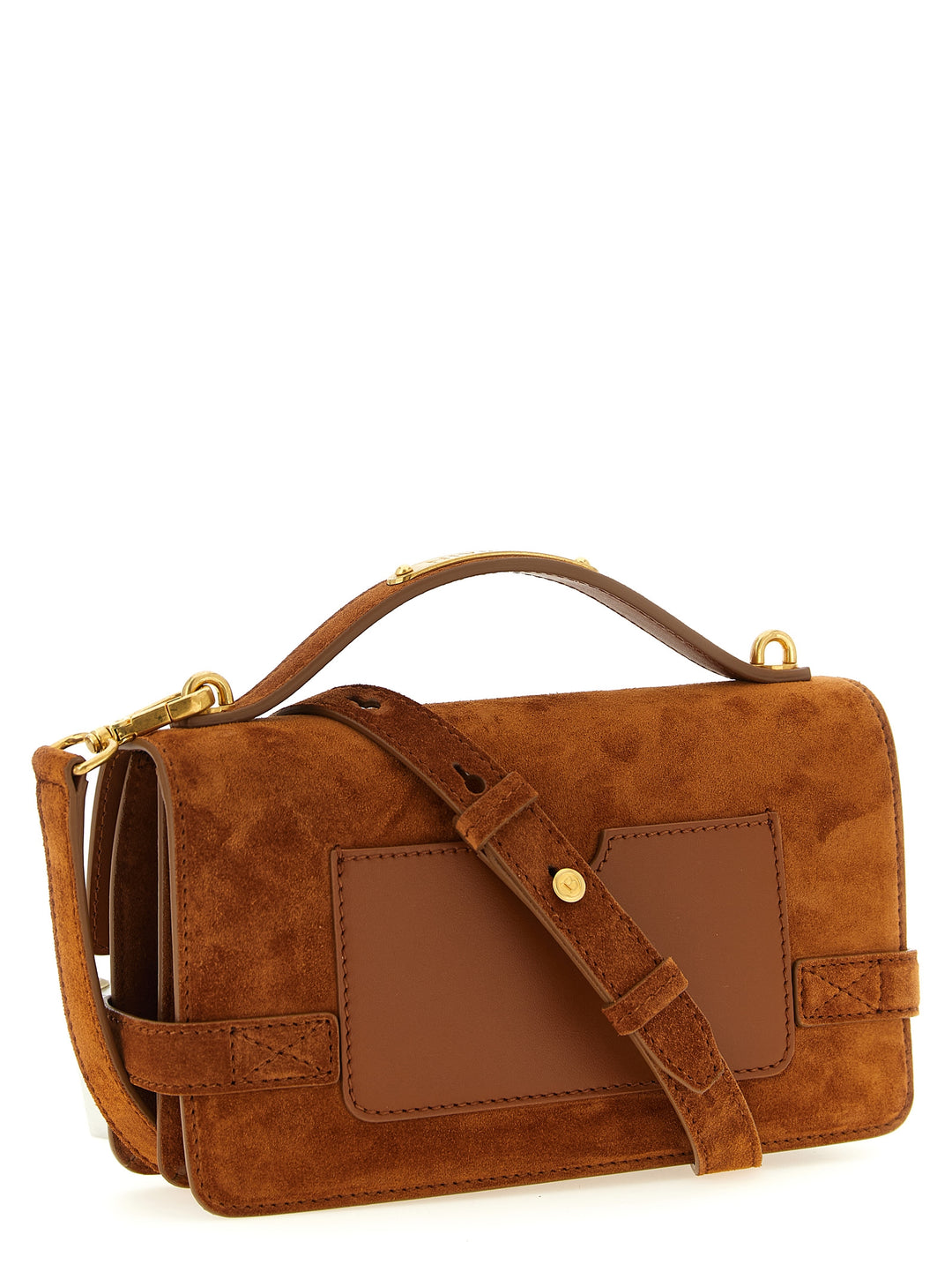 Balmain B-Buzz 24 Hand Bags - Brown | ea4ad0725e1bba5e6c9989fa90493dcf7185a50f