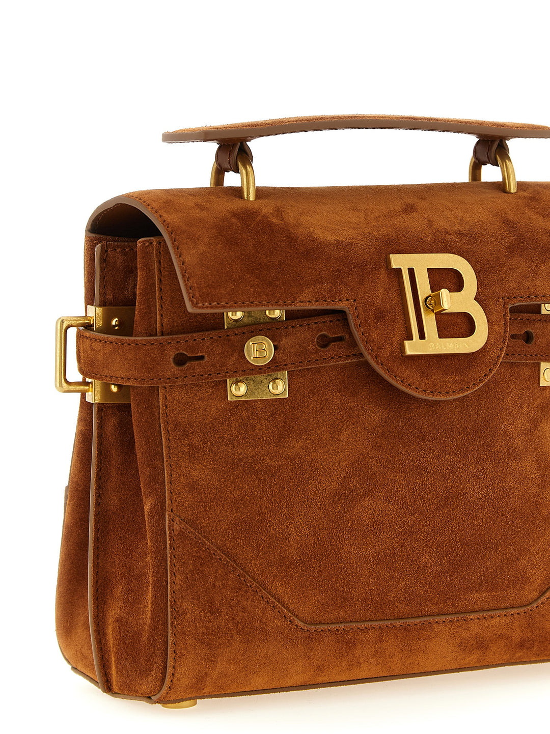 Balmain B-Buzz 23 Hand Bags - Brown | e77e5e8a9c83e9af53d55e49d9fd2e02155ee324