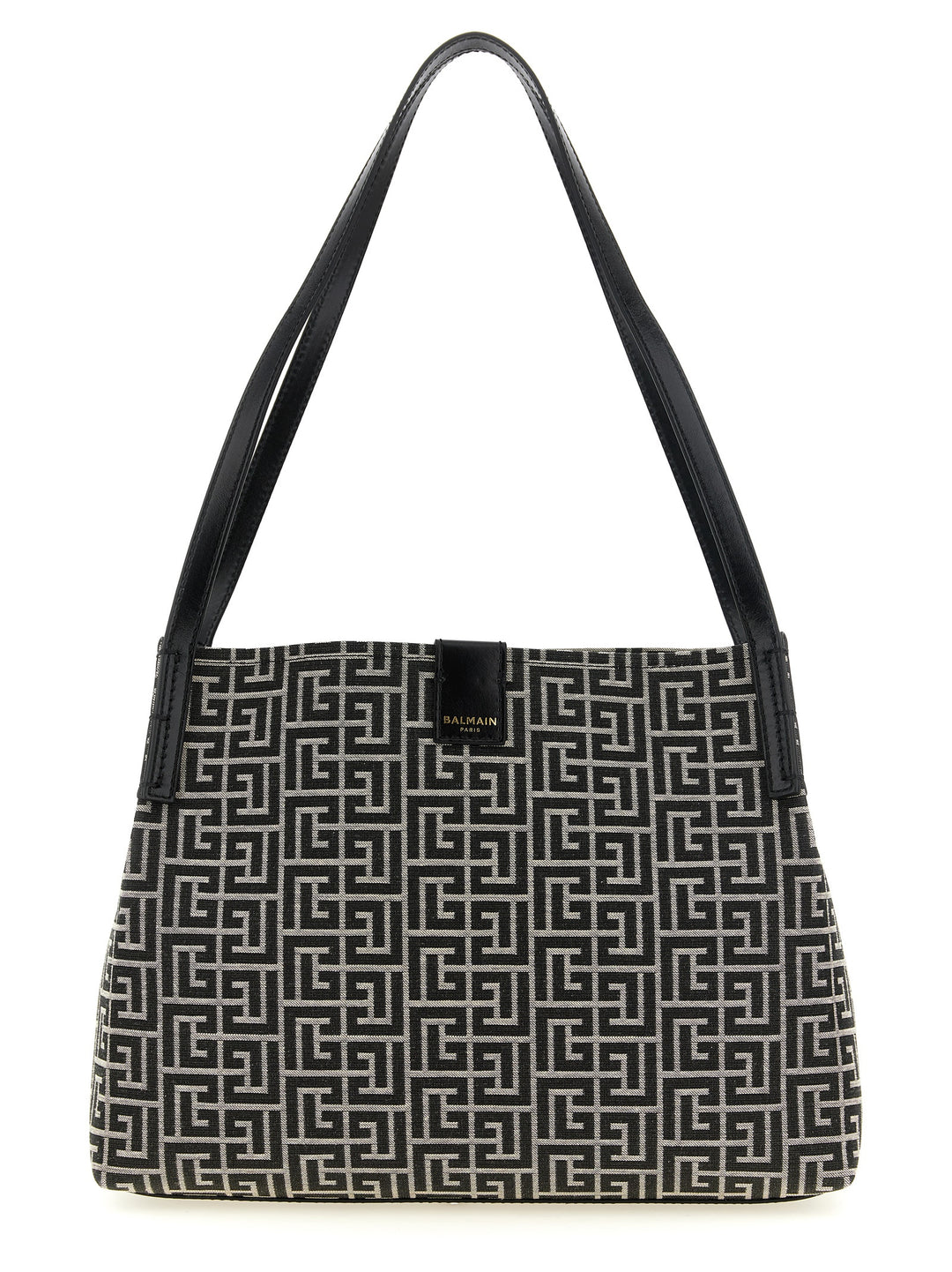 Balmain Release Tote Bag - White/Black | 5555a51406fe67973cb2cdeb3072f5d2abf91298