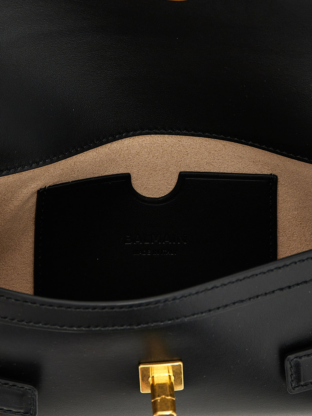 Balmain B-Buzz Clutch - Black | 2b189a6fd96243ea1fe097f235f512b9800564f3